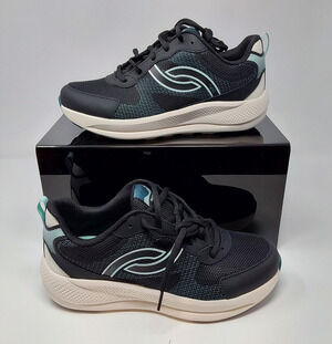 Ryka Intent Womens 8.5 Wide Black Walking Shoes Arch Support J7984M1001